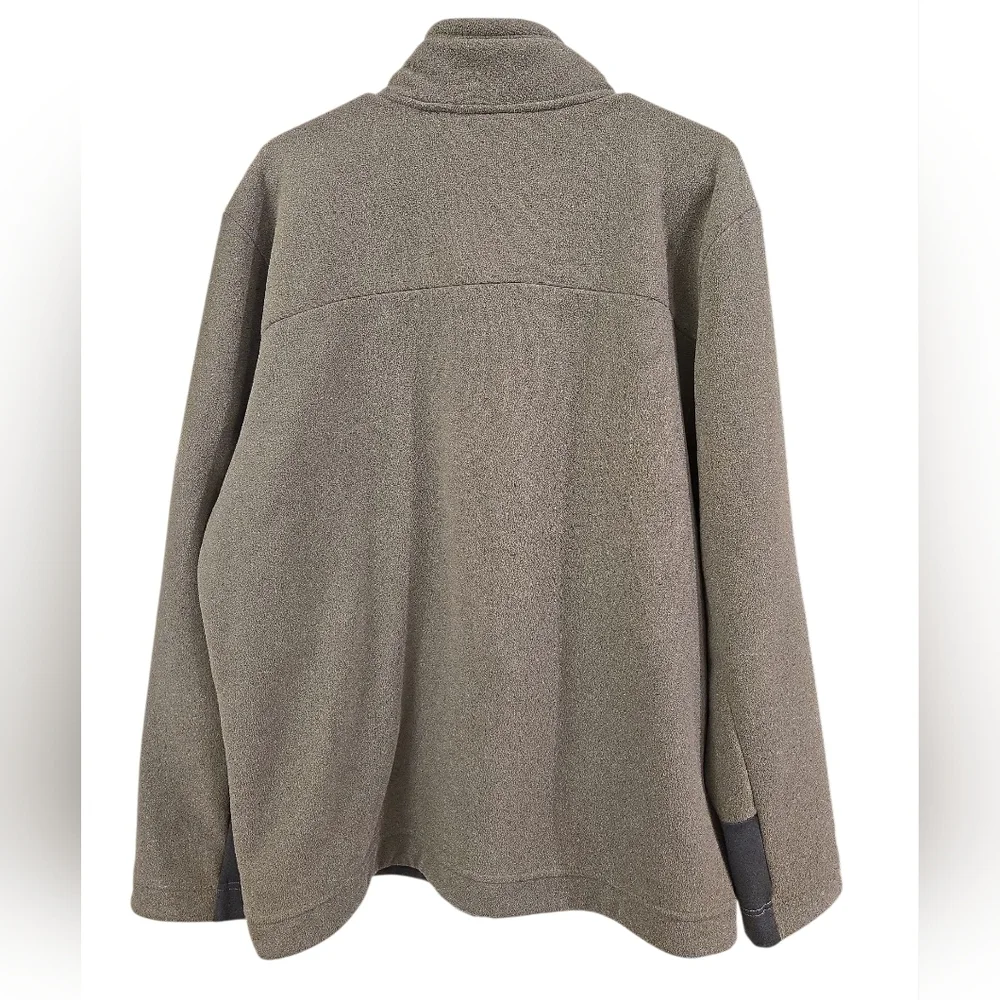 THE NORTH FACE CHIMBORAZO MEN'S FULL ZIP SHERPA LINED FLEECE JACKET. SIZE XL.